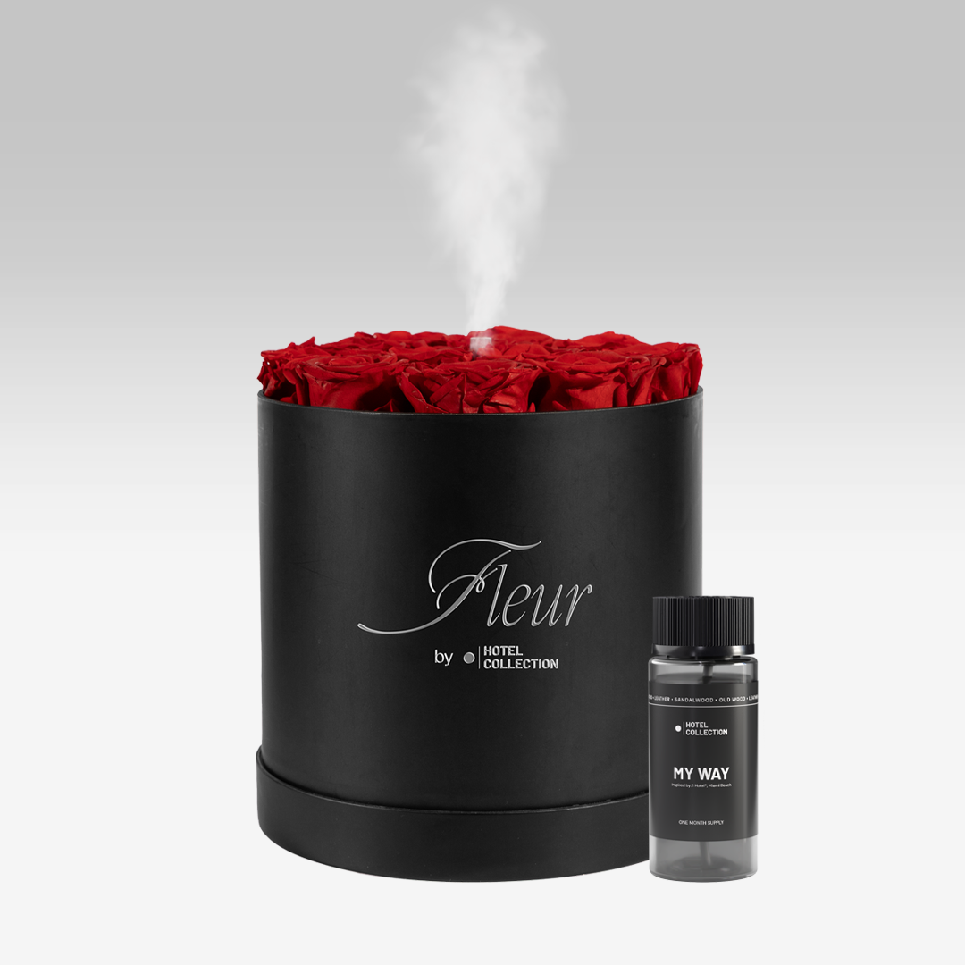 Hotel Collection Launches The Fleur Diffuser: The World’s First Diffuser Featuring Real Preserved Roses