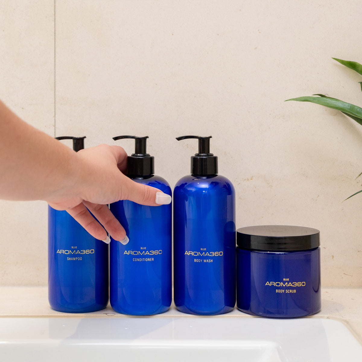 Blue Body Scrub